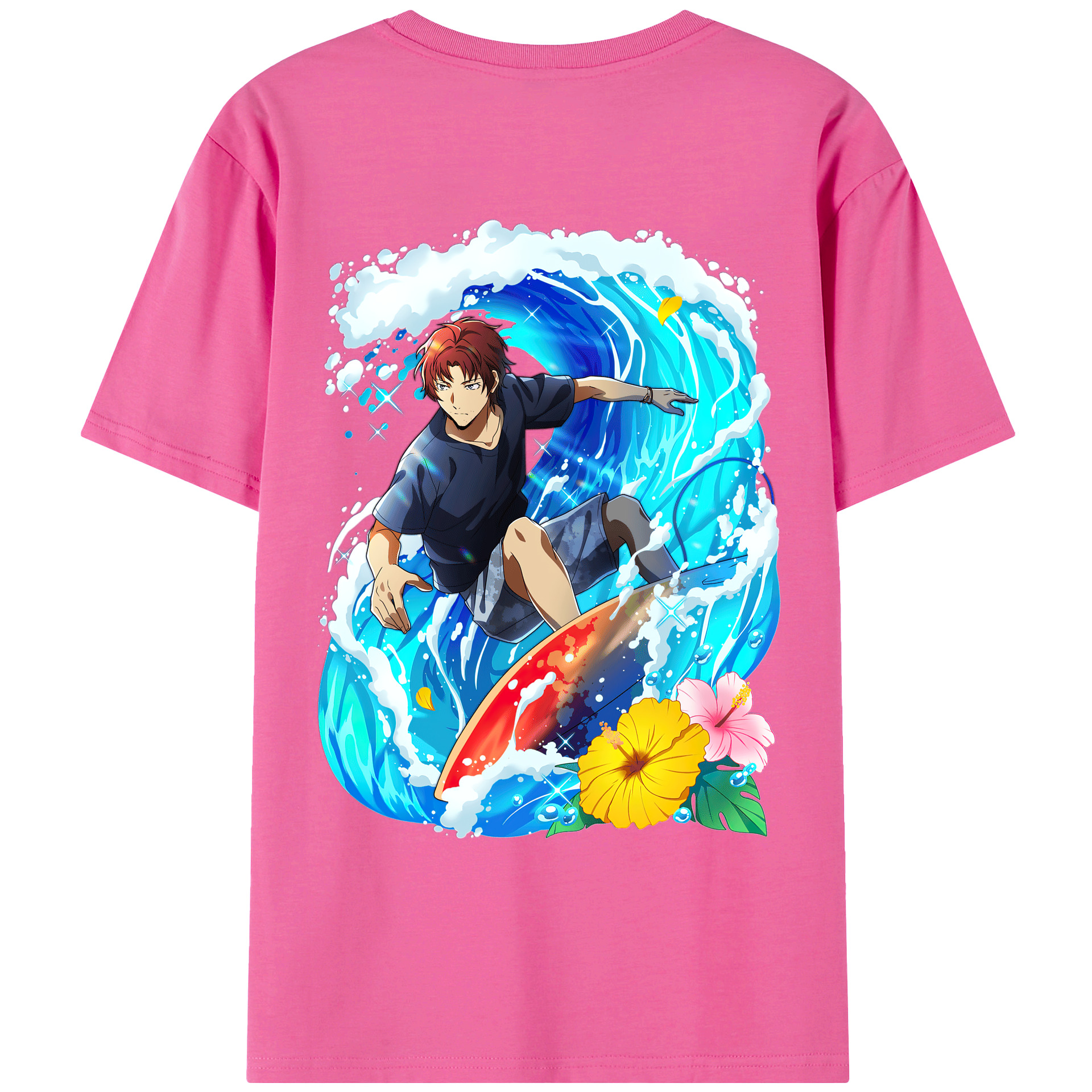 （画像用） 文豪ストレイドッグス Bungo Stray Dogs レディース半袖Tシャツ(バックプリント)
